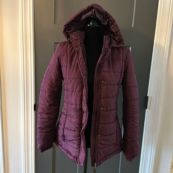 Rampage Jackets & Coats Rampage Eggplant Puffer Jacket Poshmark